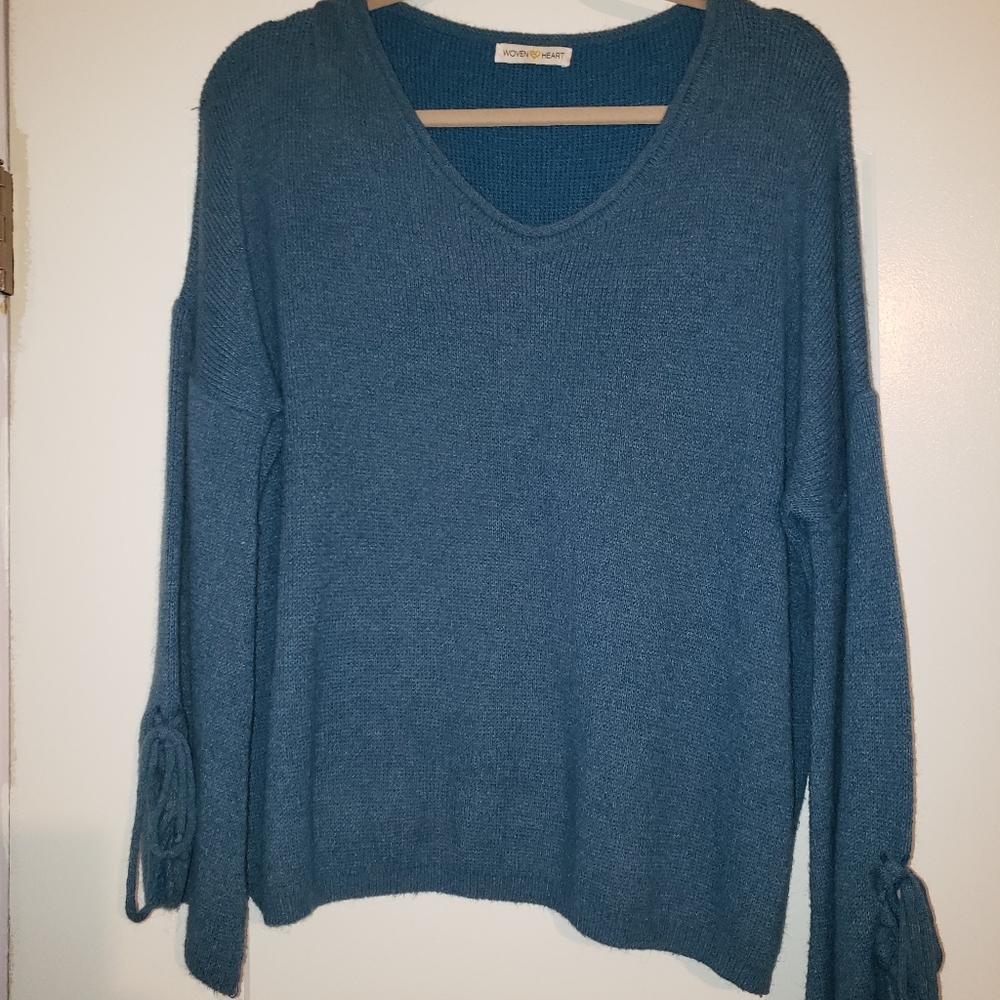 Cozy Blue Sweater